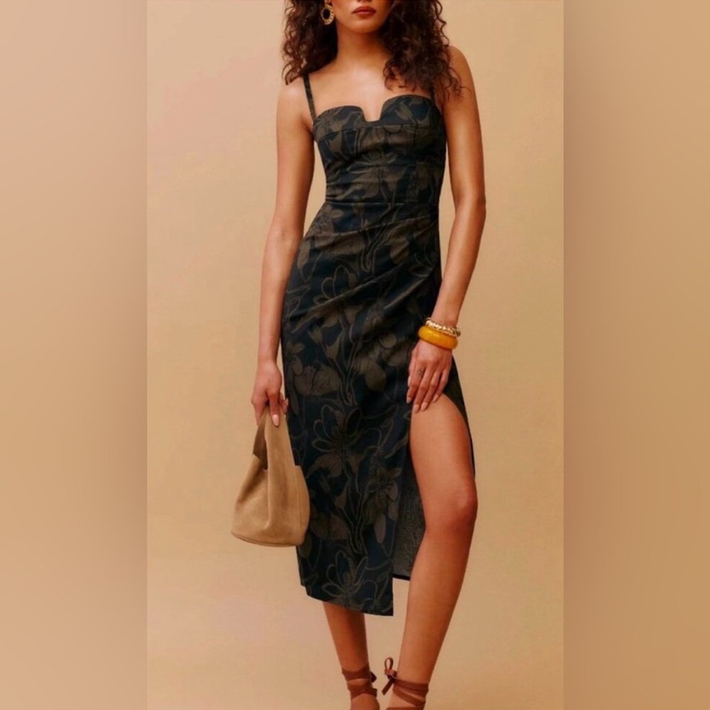 Alfred Dress Elegant Black Floral Dress